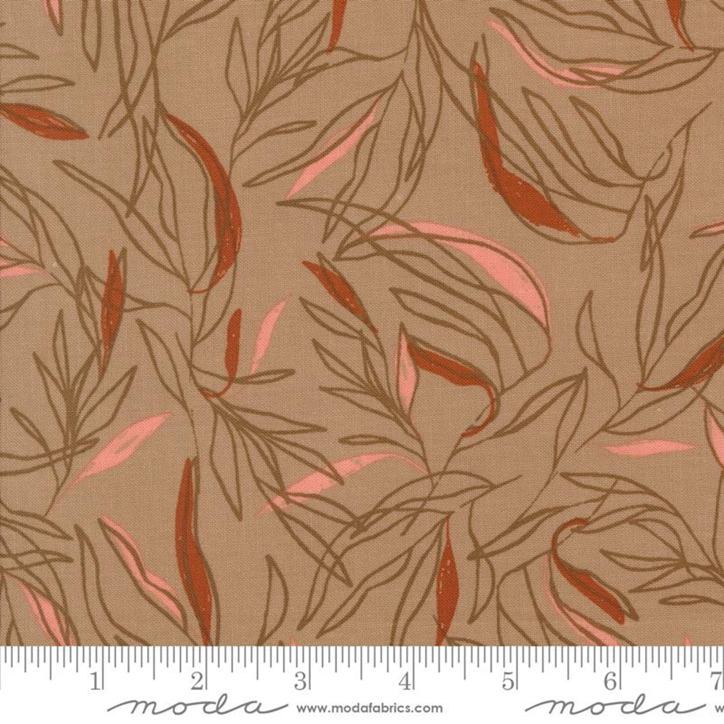 Foraged Found and Hand Me Down-Mushroom-Moda Fabrics-BTY