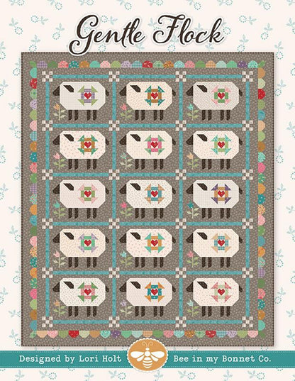 Gentle Flock Quilt Pattern by It's Sew Emma for Moda Fabrics
