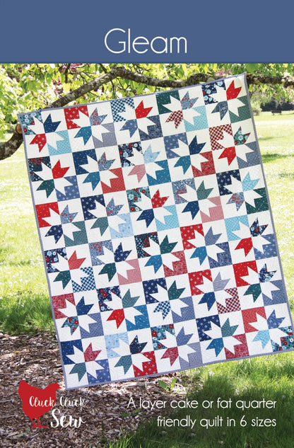 Gleam Quilt Pattern-6 Sizes-Cluck Cluck Sew