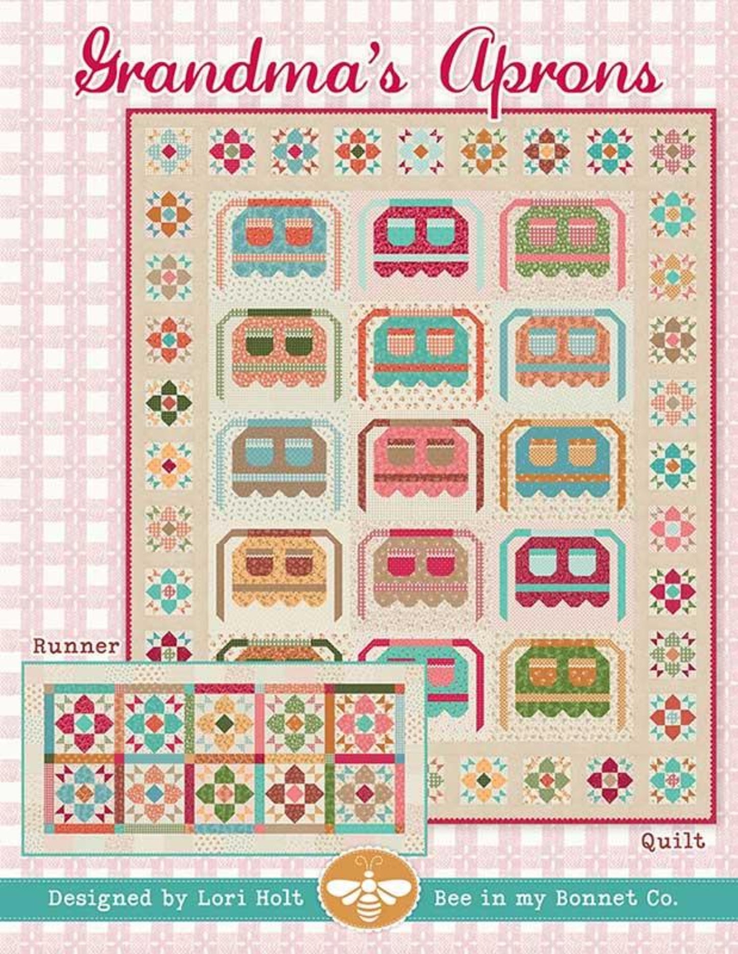 Grandma's Aprons Quilt and Runner-Lori Holt-Bee in my Bonnet