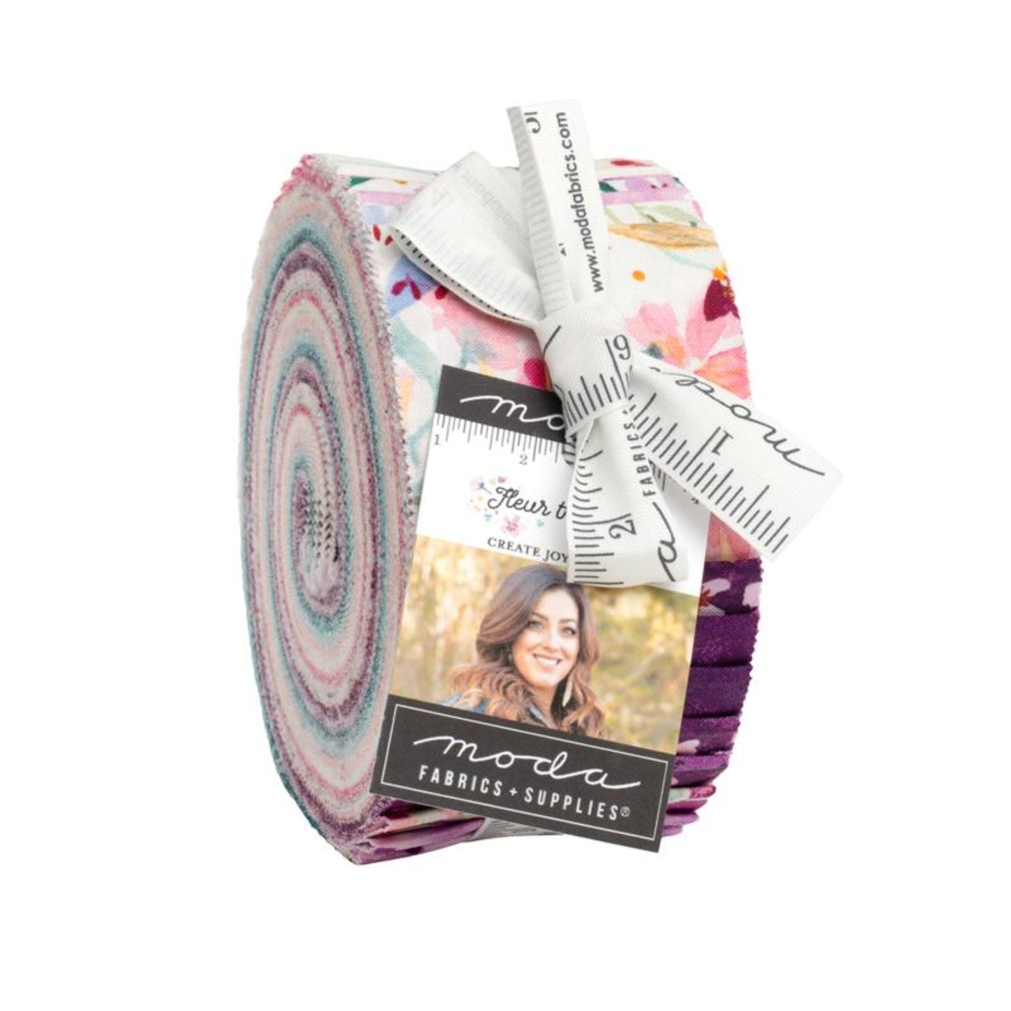 Jelly Roll-Fleur The Love-Moda Fabrics-40-2.5 Strips