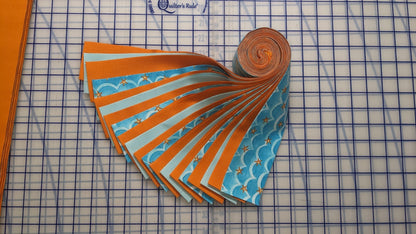 Jelly Roll-Sun-Kissed Starfish-20-2 1/2" Strips