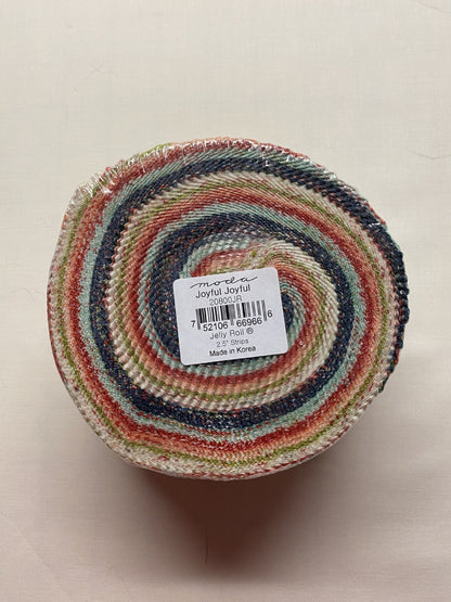 Jelly Roll-Joyful Joyful-40-2 1/2" Strips-Moda Fabrics