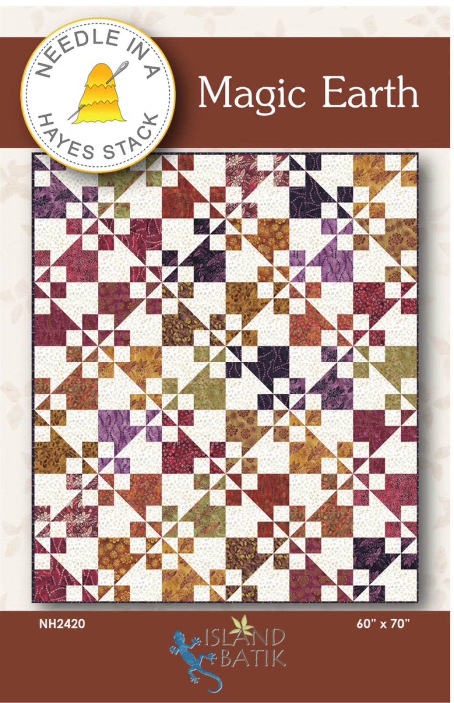 Magic Earth Quilt Pattern by Needle In A Hayes Stack