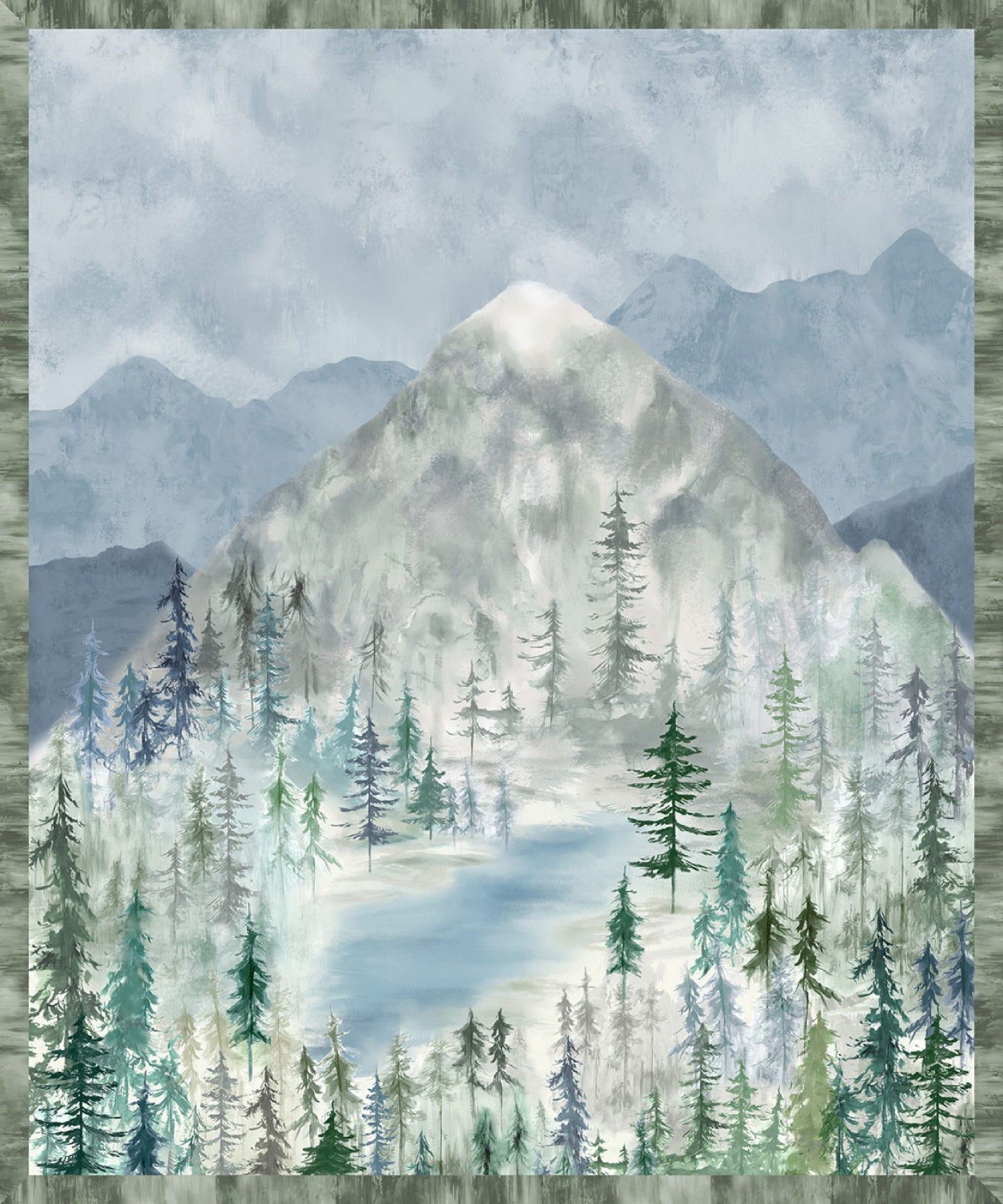 Majestic Mountain Panel-Windham Fabrics-Digital Print