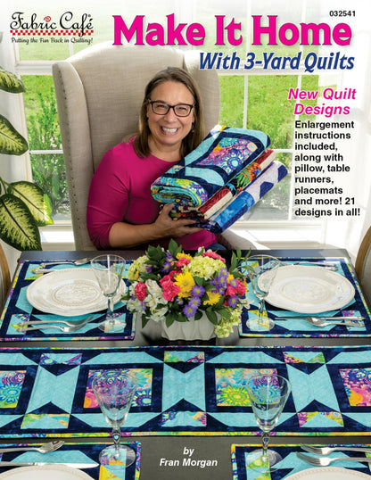 Project Book "Make It Home 3 Yard Quilts" by Fabric Café
