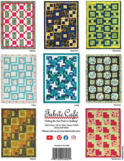 Project Book "Make It Easy With 3-Yard Quilts" by Fabric Café