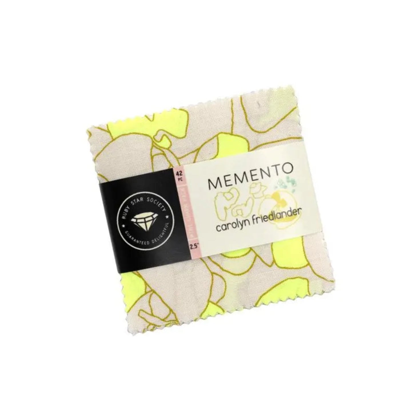 Memento Mini Charm Pack by Ruby Star Society for Moda Fabrics-42 Squares