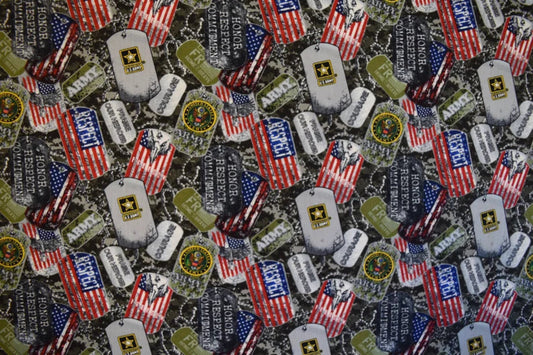 Military Dog Tags-Army-Sykel