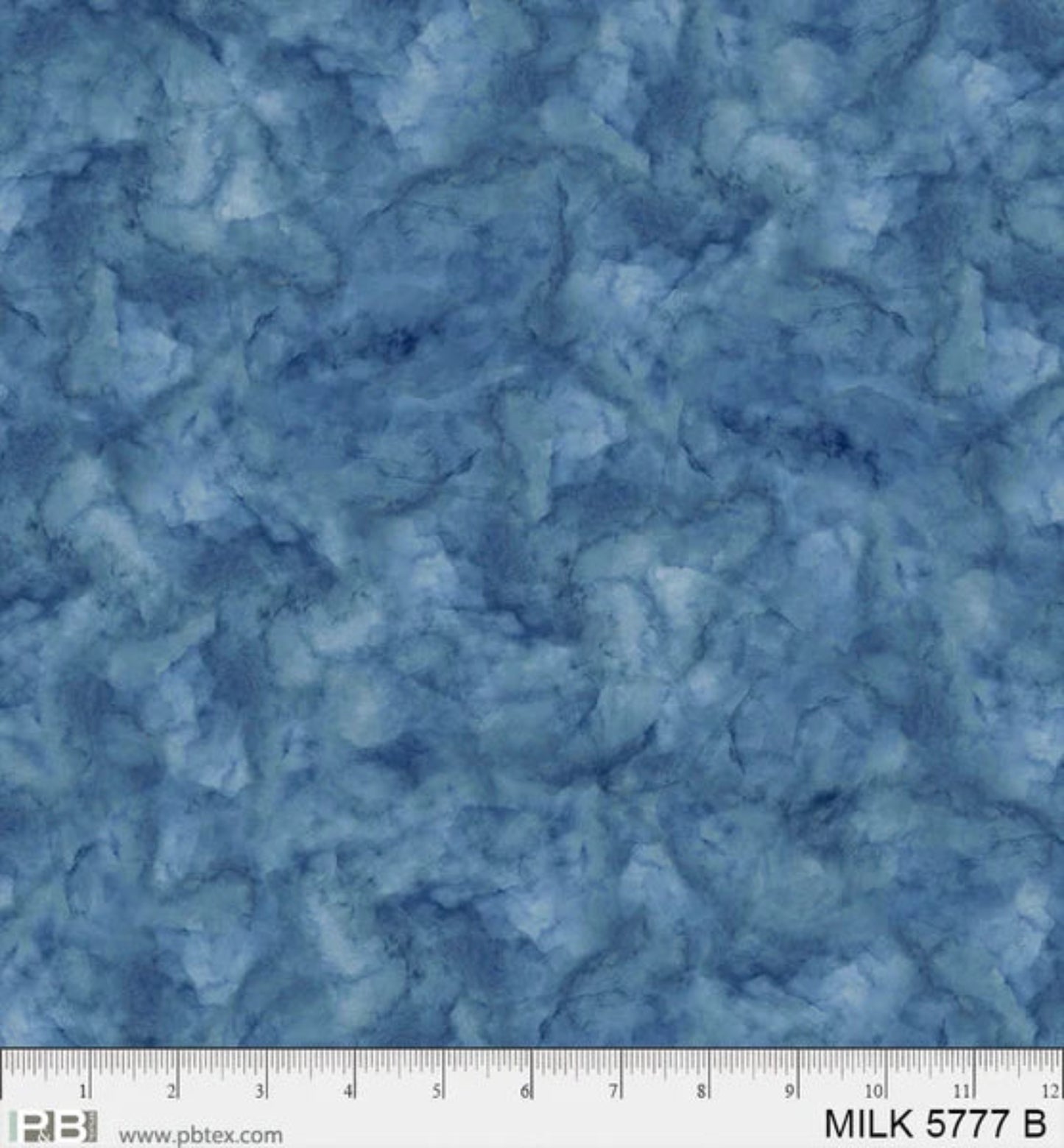 Milk Paint Textured Collection-P&B Textiles-BTY-Blue Swirl