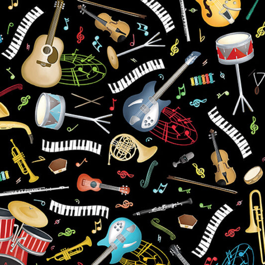 Musical Instruments Black-Making