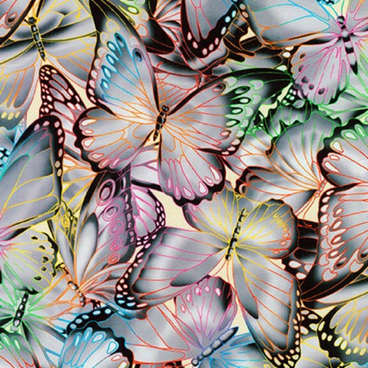 Nature Studies-Butterflies-Digital Print-Robert Kaufman-BTY