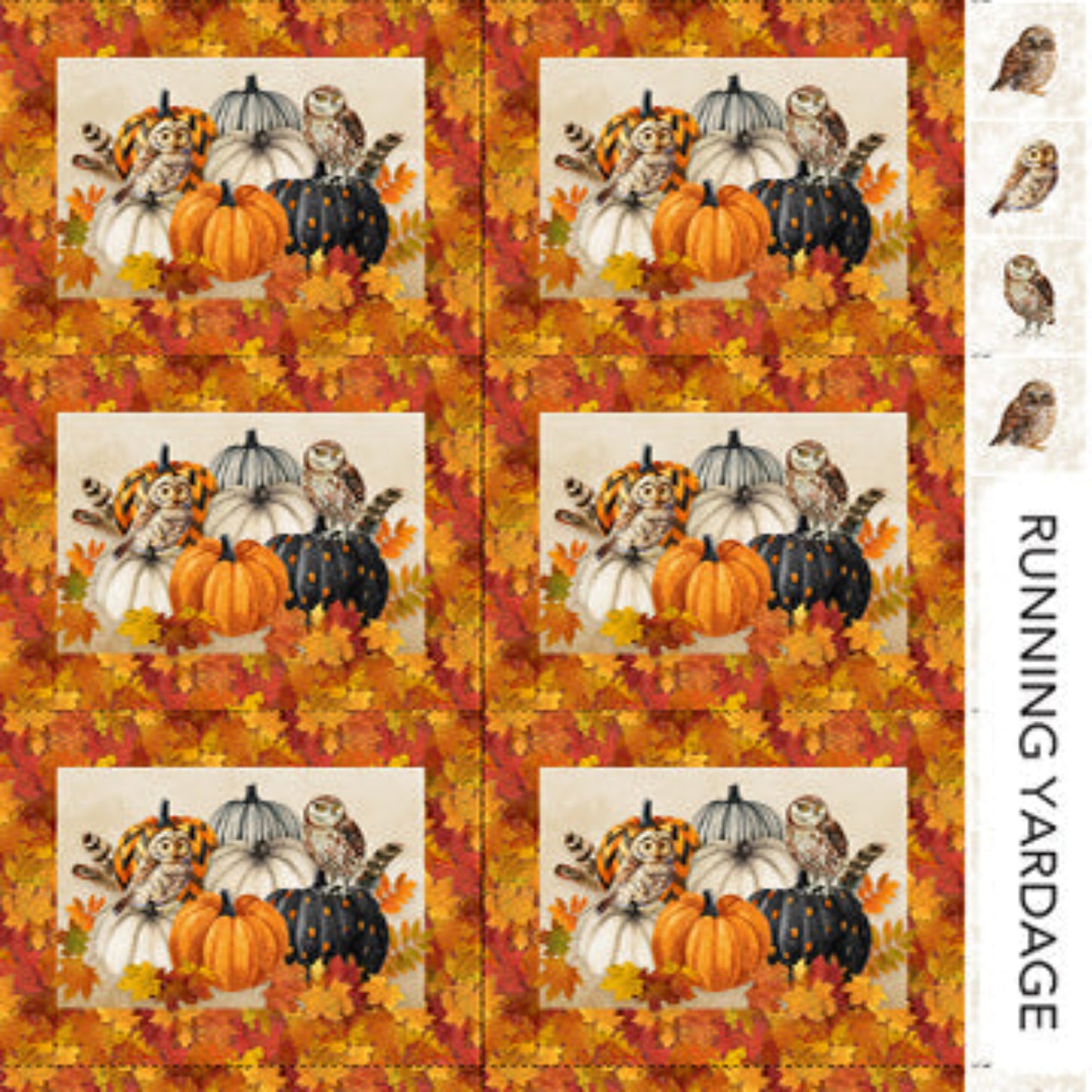 Night Owl Placemat Panel-Canvas Fabric-Northcott Fabrics