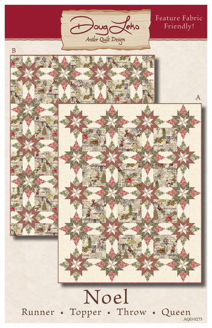 Noel Quilt Pattern by Antler Quilt Designs