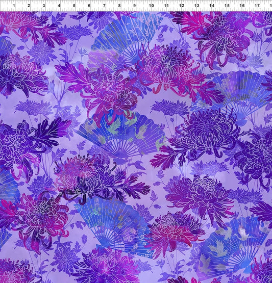 Oriental Garden-Flowers and