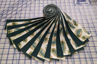 Jelly Roll-Fancy Feathers-20-2 1/2" Strips