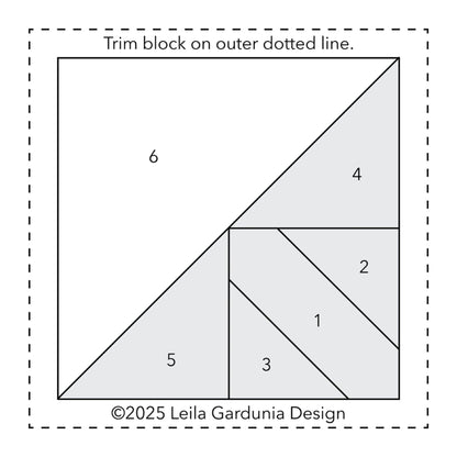 Scrappy Triangles Foundation Paper-3 Inch Blocks-50 Patterns