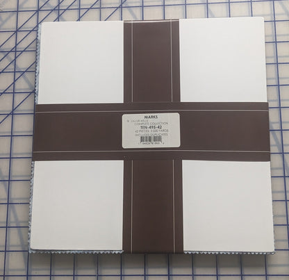 Layer Cake-Marks-Robert Kaufman-42-10 Inch Pieces-Some Dups.