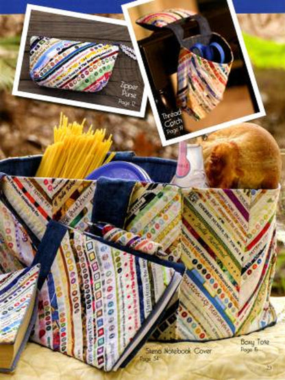 Project Book "Save The Selvages" by Cozy Quilt Designs