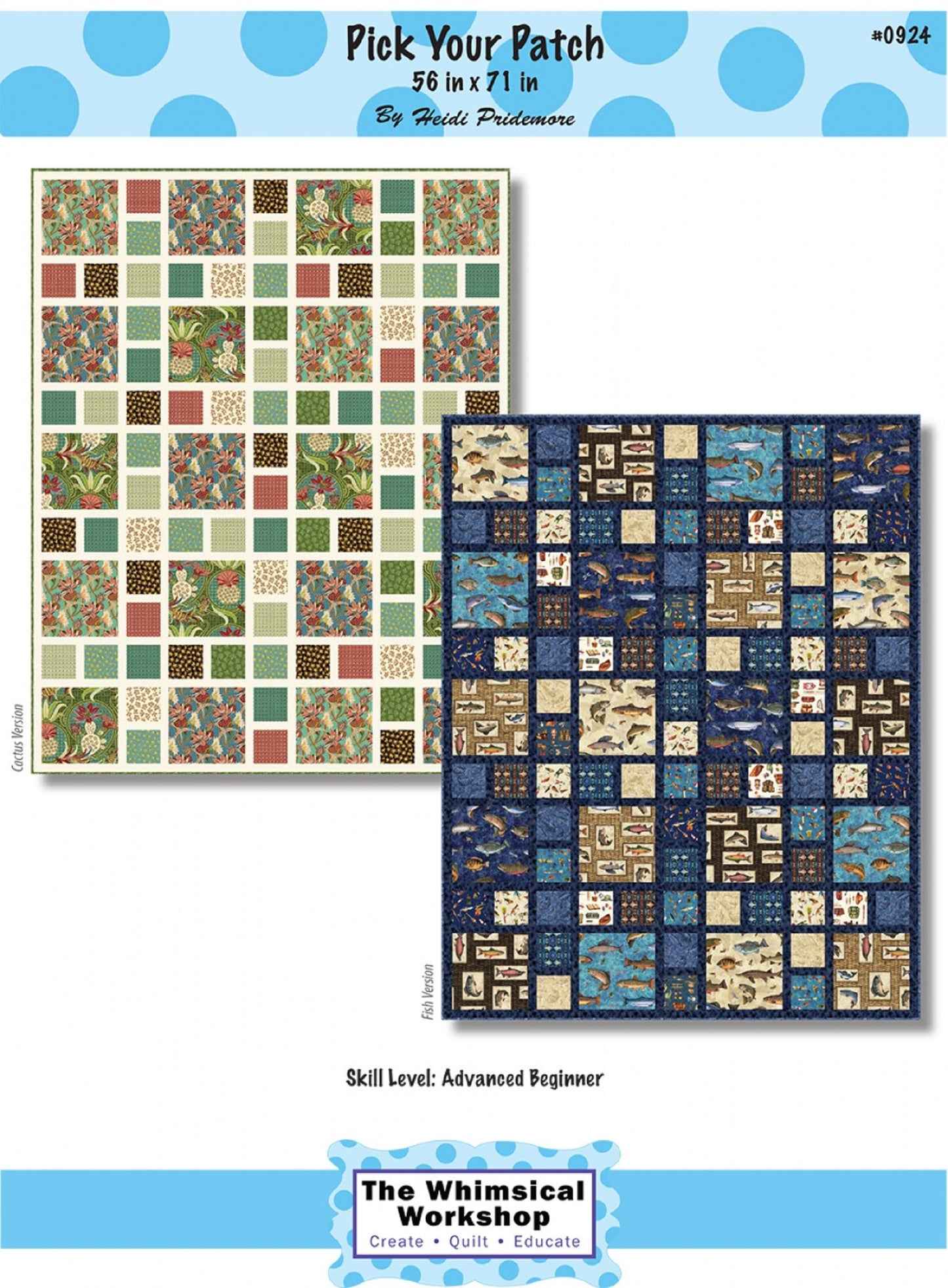 Pick Your Patch Quilt Pattern by Heidi Pridemore
