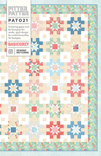 Pitter Patter Quilt Pattern by Basic Grey