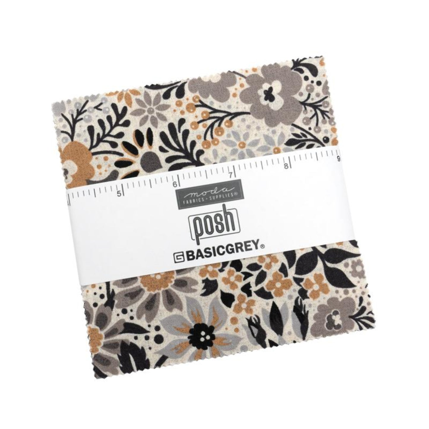 Posh Layer Cake by Basic Grey for Moda-42-10 Inch Squares