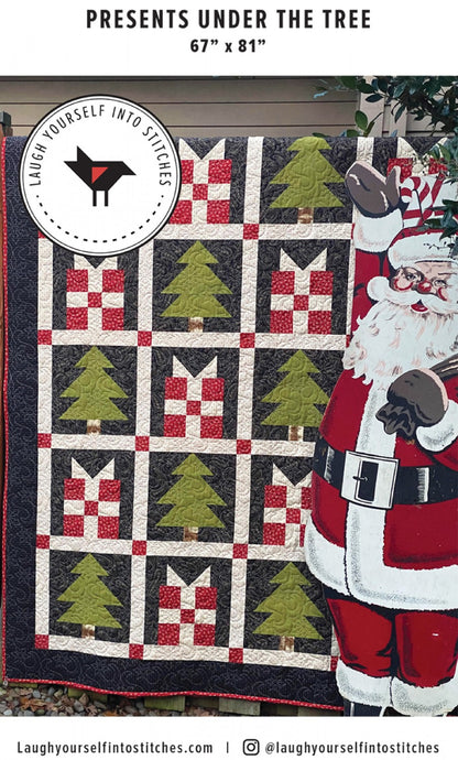 Presents Under The Tree Quilt Pattern by Laugh Yourself Into Stitches