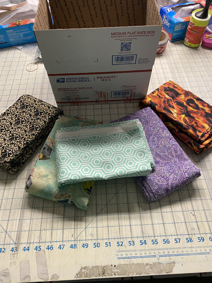 Stash Bash Box-5 - 2yard pieces or 10 - 1 yard pieces-Great to Build Your Stash