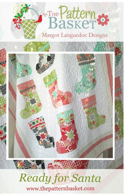 Ready For Santa Quilt Pattern by The Pattern Basket