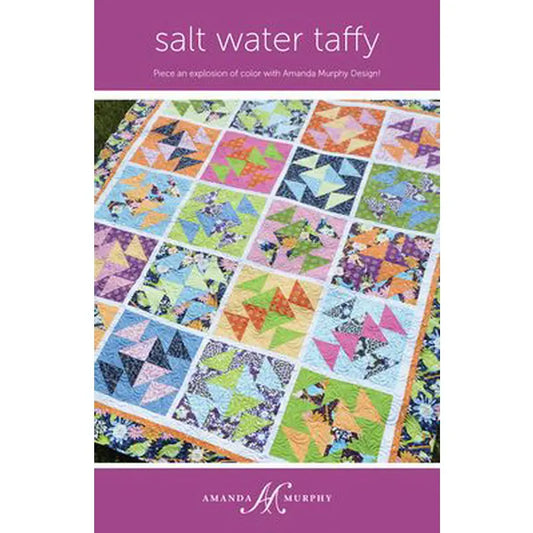 Salt Water Taffy Quilt Pattern by Amanda Murphy