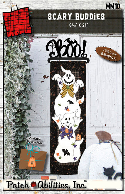 Scary Buddies by Patch Abilities-Ghosts-Halloween