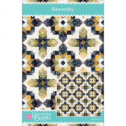 Serenity Quilt Pattern by Blooming Boldly Designs