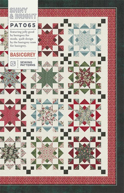 Shiny & Bright Quilt Pattern by Basic Grey
