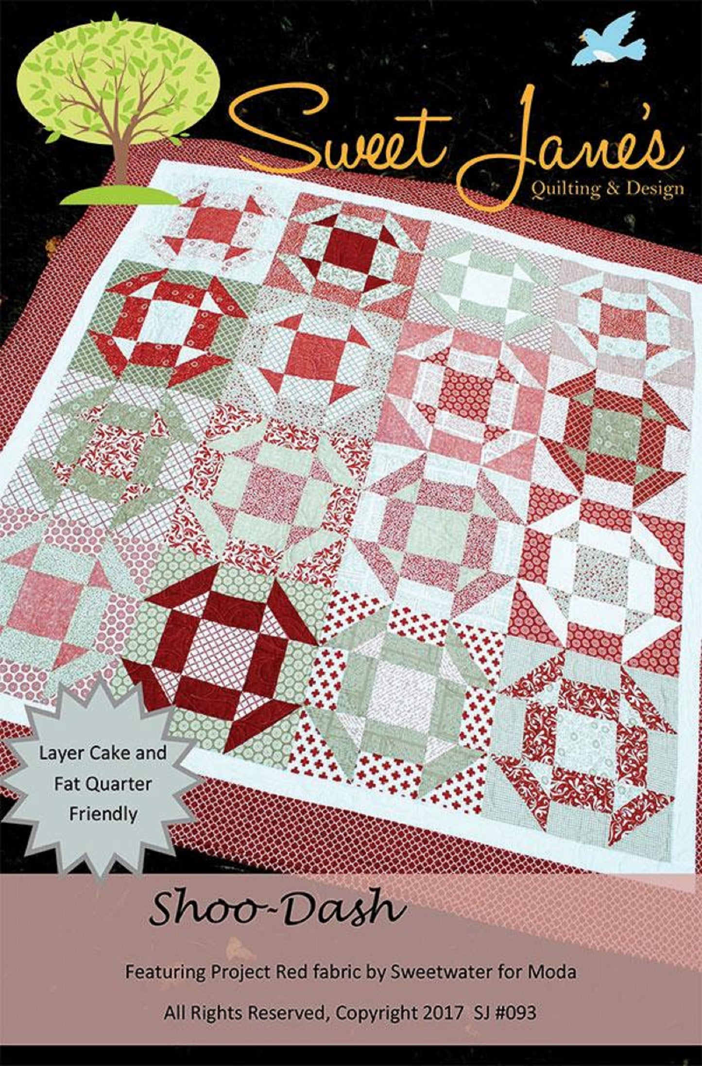 Shoo-Dash Quilt Pattern by Sweet Jane's Quilting and Design