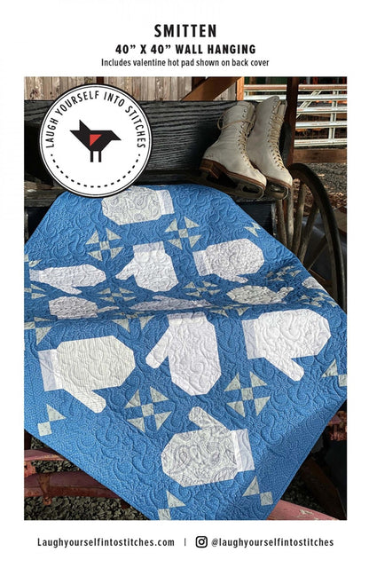 Smitten Wall Hanging Pattern by Laugh Yourself Into Stitches