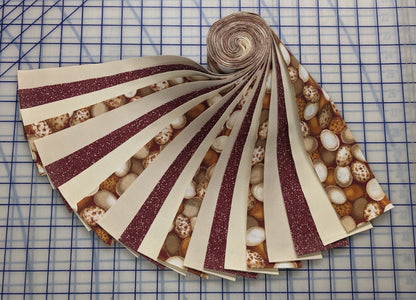 Jelly Roll-Speckled Eggs with Sand-20-2 1/2" Strips