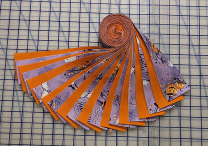Jelly Roll-Spirited Spookies-20-2 1/2" Strips