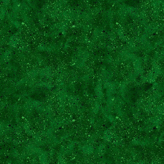 Splatter Texture-Green-Wilmington Prints-BTY-108" Wide