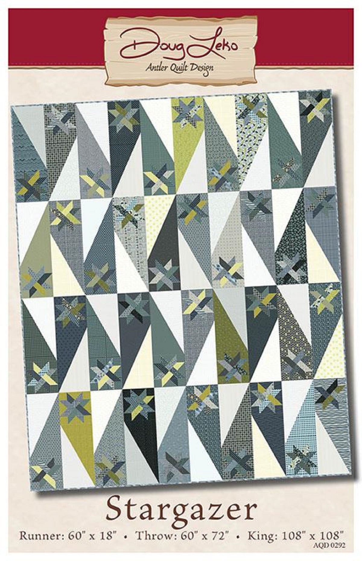 Stargazer Quilt Pattern by Doug Leko for Antler Quilt Design