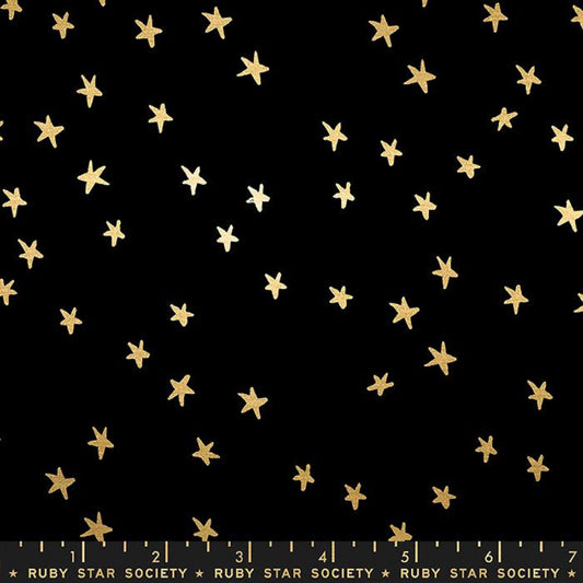 Starry Black Gold-Ruby Star Society-Moda-BTY