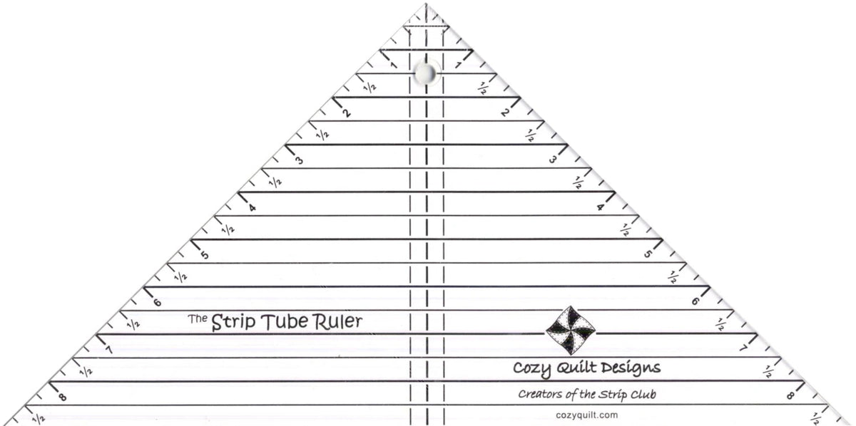 Creative Cozy Strip Ruler Strip Tube Ruler-Cozy Quilt Designs