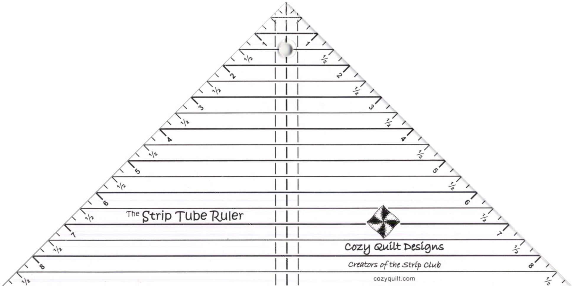Strip Tube Ruler-Cozy Quilt Designs