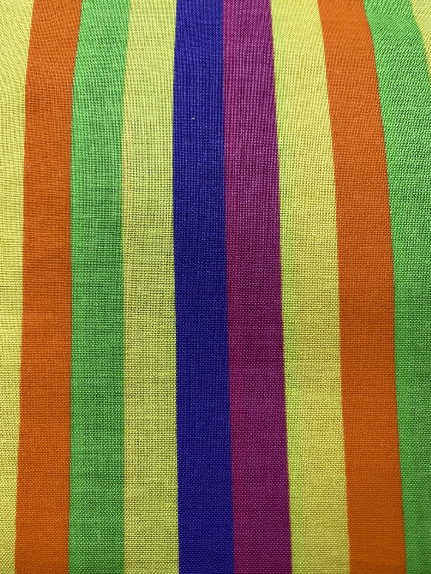 Striped Cotton Fabric-Springs Industries