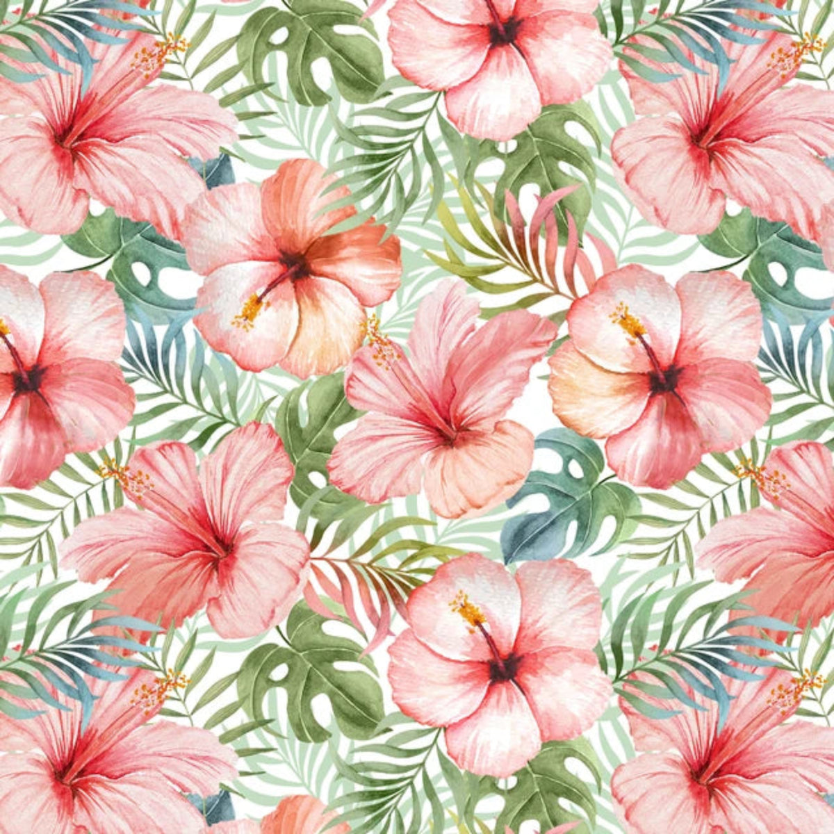 Tropical Blush Floral-David Textiles-BTY