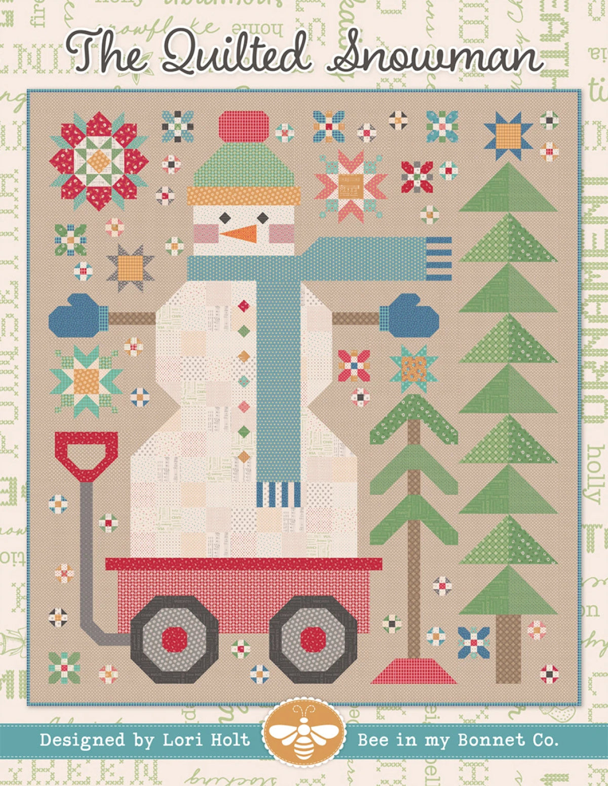 The Quilted Snowman Pattern by Lori Holt-Bee in My Bonnet