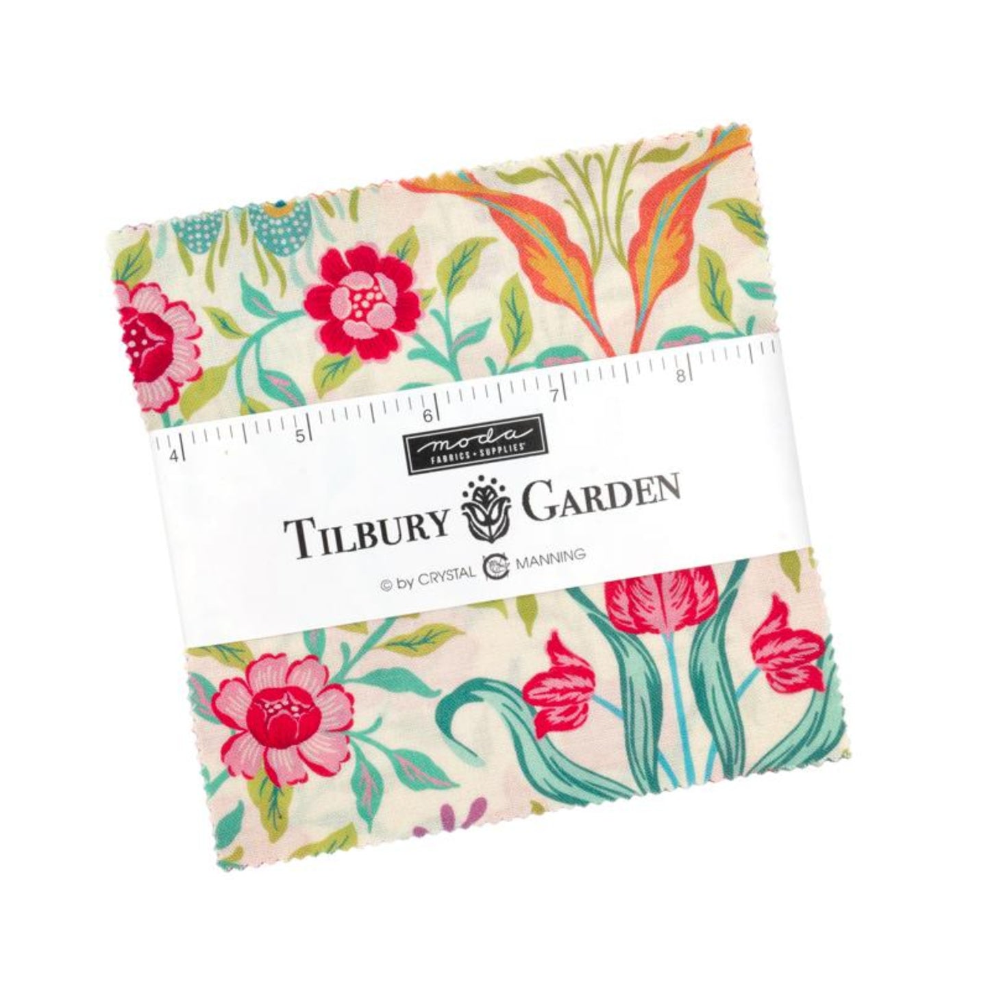 Tilbury Garden Charm Pack-Moda Fabrics-42-5 Inch Squares