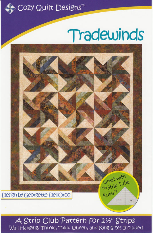 Tradewinds Quilt Pattern by Cozy Quilt Patterns