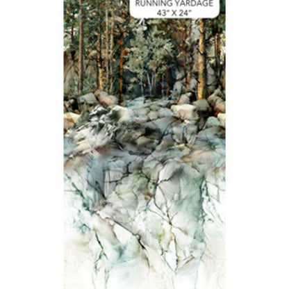 Lone Wolf Scenic Panel by Northcott