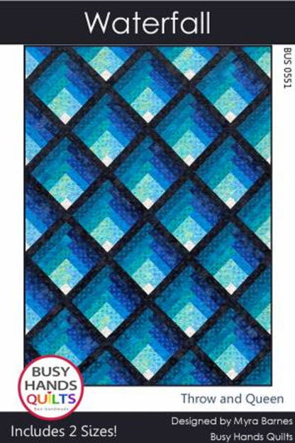 Waterfall Quilt Pattern by Busy Hands Quilts