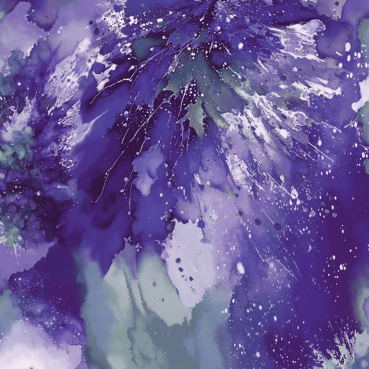 Lavender-Green Splash of